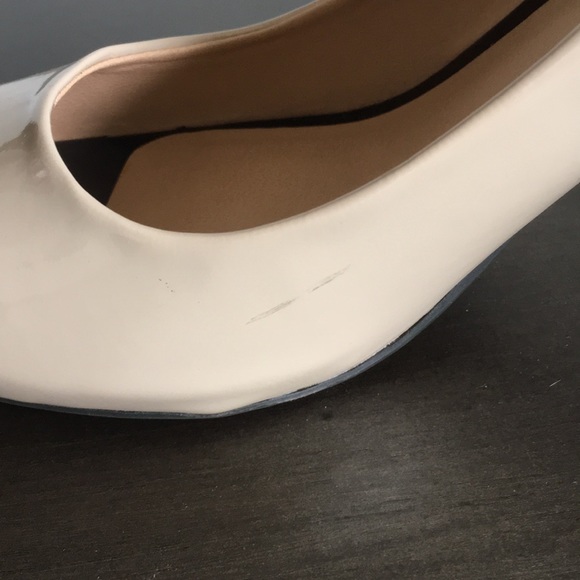 Nude open toe heels - Picture 6 of 6